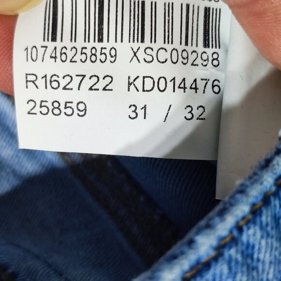 Mavi Jeans Kendra High-rise straight leg women's size 31 hard washed blue - Picture 9 of 14